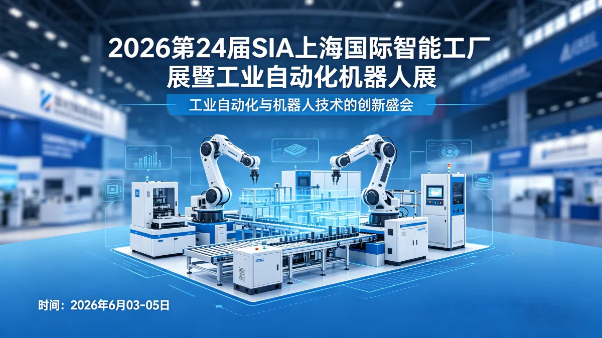 SIA上海国际智能工厂展暨工业自动化机器人展